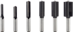 Grooving cutter set 6-piece, 8 mm shank. for hand routers Bosch 2.607.017.466