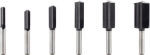 Grooving cutter set 6-piece, 1/4" shank. for hand routers Bosch 2.607.017.467