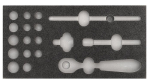 CT module empty for R22150020 Gedore RED R99910018