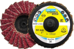 Abrasive mop disc K36 75 mm, curved Quick Roll Connect MST 924 Special Klingspor