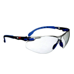 Schutzbrille Scheibe hellgrau I/A Anti-Fog&Antikratz, Rahmen blau schwarz 3M Solus 1000 S1107SGAF