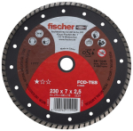 Diamanttrennscheibe TES 2,5/180 turbo fischer