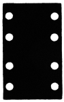 Schuurschijfbescherming Pad Saver, 80x133mm, 2x Bosch 2.608.000.813