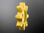 Gear rim Rotex GS 48 92 Shore A GS yellow
