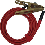 Masseklemme konfektioniert 200 Ampere Ø 10 mm², L=4 m, Silikongewebe Conzelmann / für Reuter Geräte