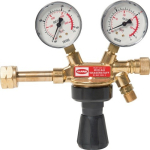 Flaschendruckminderer Wasserst., 1-Stufig 200 bar auf 0-10 bar Harris Model 842