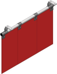 Slat suspension 33% fixed suitable for pendulum tray Sinotec Transtac TTL-AUFH-F-33-P-LW