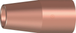 Gasmondstuk conisch lang Nominale breedte 15,5 mm Lengte 55,5 mm geschikt voor Binzel xFUME PRO 36/501