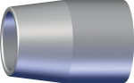 Gasdüse konisch lang Nennweite 15 mm Länge 46 mm passend für Binzel xFUME COMPACT 25