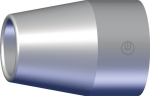 Cilindrisch gasmondstuk Nominale breedte 19 mm Lengte 38 mm geschikt voor Binzel xFUME PRO 36/501