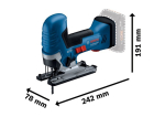 Cordless jigsaw GST 18V-125 S in L-BOXX Bosch 0.601.5B2.000