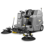 KM 100/120 R Bp ride-on sweeper 1.280-173.0 Kärcher Professional B programme