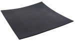 Sealing rubber, black SBR 2 mm, 1 insert, width 1400 mm approx. 65 °Shore A, contract