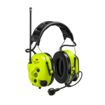 Gehörschutzfunkgerät 32 dB, PMR446 MHz, Kopfbügel 3M Peltor LiteCom MT73H7A4410EU