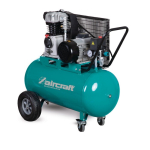 Zuigercompressor 3,0 kW, 400 V, 400 l/min, 10 bar Vliegtuig Airstar 603/50