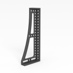 Anschlag und Spannwinkel 500 GK links - nitriert Siegmund System 16, 160134.N