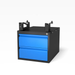 Set Sub Table Box for Basic, incl. 2 drawers Siegmund System 16, 161990.1