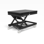 Mobile lift table 1000 kg incl. Prof. 750 Table top 1500x100x100 Siegmund System 16, HS160035.P