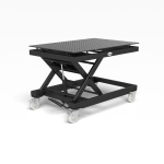 Mobile lift table 1000 kg incl. Perforated plate 1500x1000x12 Siegmund System 16, HS164014.X7