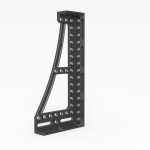 Anschlag und Spannwinkel 800 GK links - nitriert Siegmund System 22, 220144.N