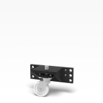 Mounting plate with roller for 28 mm and 16 mm worktable Siegmund System 28 & 16, 280867