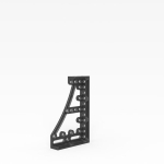 Anschlag und Spannwinkel 600 GK links - nitriert Siegmund System 28, 280134.N