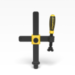 Professional screw clamp XL nitrated Siegmund System 28, 280612.N