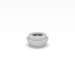 Round pressure disc for screw clamp, stainless steel Siegmund System 28, 280660.E