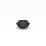 Round pressure disc for screw clamp, polyamide Siegmund System 28, 280660.PA