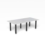 Lastafel, zonder voeten 2400x1200x25 - System 28 Siegmund 750, 281030.W.T2