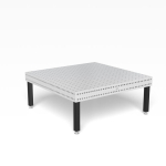 Lastafel, zonder voeten 2000x2000x200 - System 28 Siegmund Prof. 750, 280045.T1