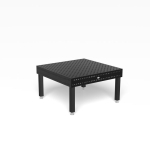 Lastafel, diagonale sonde, zonder voeten 1500x1500x200 Plasma-genitreerd - Systeem 28 Siegmund Prof. 750, 280050.PD.T1