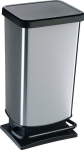 Pedal waste collector 40 l, WxDxH 295x353x676 mm TPE