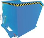 Chip container 2.00 m³ WxDxH 1640x1680x1090 mm light blue, max. load 1500 kg