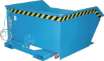 Spänebehälter 0,75 m³ BxTxH 1440x1280x680 mm lichtblau, Trgf. 1000 kg