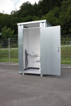 Toiletcabine BxDxH 1250x1400x2425 mm Zonder schoonwatertank