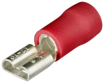 Insulated blade receptacles 2.8 mm, red, 0.5-1 mm², 100 pieces Knipex 97 99 001