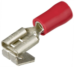 Flat receptacles with branch 6.3 mm, red, 0.5-1 mm², 100 pieces Knipex 97 99 090