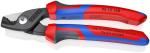 Cable shears 160 mm, multi-component sleeves Knipex 95 12 160 SB