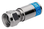 F compression connector for coaxial cable with Ø 7 mm Knipex 97 99 500