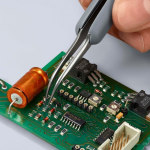 Gummi-Pinzette ESD Edelstahl Knipex 92 31 10 ESD