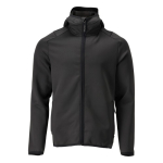 Fleece trui met ritssluiting Maat L, zwart, MG360 Mascotte Aangepast 22586