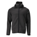 Fleece trui met ritssluiting Maat L, zwart, MG360 Mascotte Aangepast 22586