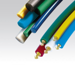 Hohlrundriemen Kunststoff 9,5 mm rot glatt 75° Shore A Optibelt HRR