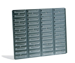Sichtboxen-Paneel BxTxH 520x11x440 mm leitfähig Raaco ESD Wandpaneel f.Sichtboxen leer