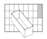 Gebruik BxDxH 39x109x47 mm Raaco inzetstuk 55 A9-2