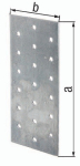 Lochplatte 200x80x2 mm, sendzimirverz. GAH 331993