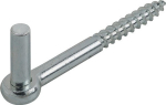 Screw-in clamp J Pin Ø 13 mm, galvanised Foreman