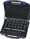 Kraftsteckschlüsselsatz 40-teilig 3/8 ″ 6-kant, i6kt, T/E/PH/XZN ASW 710 KS 40 OL