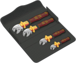 Open-end spanner set VDE self-adjusting 7-19 mm 4 pcs. in bag Wera 6004 Jocker 4 Set 1